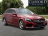 USED 2017 66 MERCEDES-BENZ C CLASS 2.1 C250d AMG Line (Premium Plus) Estate 5dr Diesel G-Tronic+ Euro 6 (s/s) (204 ps) 