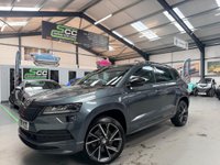 USED 2020 70 SKODA KAROQ 1.5 TSI ACT SportLine DSG Euro 6 (s/s) 5dr PANORAMIC ROOF. FSH. YEARS MOT