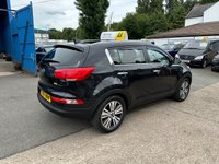 USED 2014 14 KIA SPORTAGE 1.7 CRDi EcoDynamics 4 SUV 5dr Diesel Manual 2WD Euro 5 (s/s) (114 bhp) RECENTLY SERVICED. PAN ROOF.