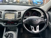 USED 2014 14 KIA SPORTAGE 1.7 CRDi EcoDynamics 4 SUV 5dr Diesel Manual 2WD Euro 5 (s/s) (114 bhp) RECENTLY SERVICED. PAN ROOF.