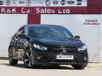 USED 2017 17 HONDA CIVIC 1.0 VTEC Turbo SR Hatchback 5dr Petrol CVT Euro 6 (s/s) (129 ps) 