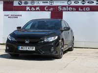 USED 2017 17 HONDA CIVIC 1.0 VTEC Turbo SR Hatchback 5dr Petrol CVT Euro 6 (s/s) (129 ps) 