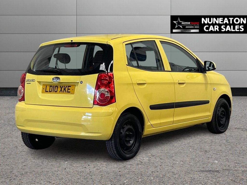 USED 2010 10 KIA PICANTO 1.1 Strike Hatchback 5dr Petrol Automatic (137 g/km, 64 bhp) 