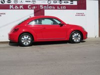 USED 2014 14 VOLKSWAGEN BEETLE 1.2 TSI Design Hatchback 3dr Petrol DSG Euro 5 (105 ps) 