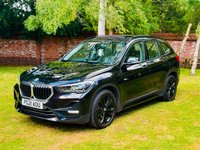 USED 2021 21 BMW X1 1.5 25e 10kWh Sport SUV 5dr Petrol Plug-in Hybrid Auto xDrive Euro 6 (s/s) (220 ps) Pan roof, Jet Black, One owner.