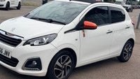 USED 2017 66 PEUGEOT 108 1.2 PureTech Roland Garros Top! 5dr Petrol Manual Euro 6 (82 ps) , CAT N, SUPERB DRIVE