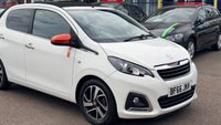 USED 2017 66 PEUGEOT 108 1.2 PureTech Roland Garros Top! 5dr Petrol Manual Euro 6 (82 ps) , CAT N, SUPERB DRIVE