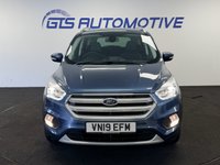 USED 2019 19 FORD KUGA 2.0 TDCi ECOBLUE TITANIUM EDITION POWERSHIFT AUTOMATIC 120 BHP + SAT NAV + PARKING SENSORS SIX MONTH WARRANTY JAN 2027 MOT