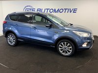 USED 2019 19 FORD KUGA 2.0 TDCi ECOBLUE TITANIUM EDITION POWERSHIFT AUTOMATIC 120 BHP + SAT NAV + PARKING SENSORS SIX MONTH WARRANTY JAN 2027 MOT