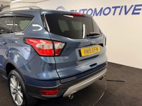 USED 2019 19 FORD KUGA 2.0 TDCi ECOBLUE TITANIUM EDITION POWERSHIFT AUTOMATIC 120 BHP + SAT NAV + PARKING SENSORS SIX MONTH WARRANTY JAN 2027 MOT