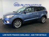 USED 2019 19 FORD KUGA 2.0 TDCi ECOBLUE TITANIUM EDITION POWERSHIFT AUTOMATIC 120 BHP + SAT NAV + PARKING SENSORS SIX MONTH WARRANTY JAN 2027 MOT
