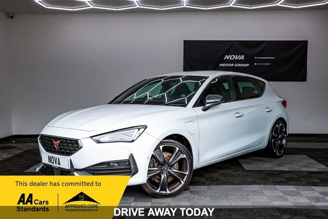 View our Cupra Leon 1.4 eHybrid 12.8kWh VZ2 Hatchback 5dr Petrol Plug-in Hybrid DSG Euro 6 (s/s) (245 ps)