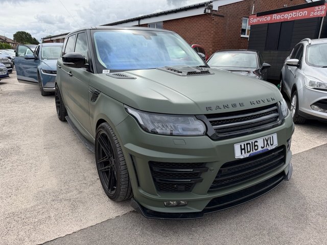 View our LAND ROVER RANGE ROVER SPORT
