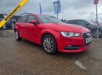2014 AUDI A3 1.2 TFSI SE Sportback 5dr Petrol Manual Euro 5 (s/s) (105 ps) &pound;8490.00