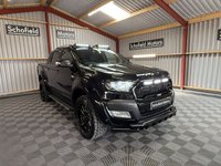 USED 2018 18 FORD RANGER 3.2 TDCi Wildtrak Pickup Double Cab 4dr Diesel Auto 4WD Euro 5 (200 ps) * ROOF LIGHT POD * RAPTOR GRILLE *