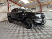 USED 2018 18 FORD RANGER 3.2 TDCi Wildtrak Pickup Double Cab 4dr Diesel Auto 4WD Euro 5 (200 ps) * ROOF LIGHT POD * RAPTOR GRILLE *