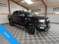USED 2018 18 FORD RANGER 3.2 TDCi Wildtrak Pickup Double Cab 4dr Diesel Auto 4WD Euro 5 (200 ps) * ROOF LIGHT POD * RAPTOR GRILLE *