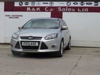 USED 2013 13 FORD FOCUS 1.6 TDCi Zetec Hatchback 5dr Diesel Manual Euro 5 (s/s) (115 ps) 