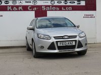 USED 2013 13 FORD FOCUS 1.6 TDCi Zetec Hatchback 5dr Diesel Manual Euro 5 (s/s) (115 ps) 