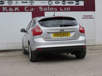 USED 2013 13 FORD FOCUS 1.6 TDCi Zetec Hatchback 5dr Diesel Manual Euro 5 (s/s) (115 ps) 