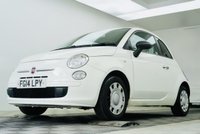 USED 2014 14 FIAT 500 1.2 Pop Hatchback 3dr Petrol Manual Euro 6 (s/s) (69 bhp) Here we have a clean and tidy 2014 Fiat 500 pop, finished in Olde English white with contrasting bright red interior. Has had a previous insurance claim paid against the car in 2023 but nothing too serious, see pics of previous damage in photos. Low insurance group and great on fuel and looks great value for money at circa &pound;2k on a 14 plate. Will have a full service and a new MOT Prior to collection.