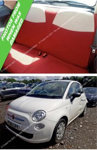 USED 2014 14 FIAT 500 1.2 Pop Hatchback 3dr Petrol Manual Euro 6 (s/s) (69 bhp) Here we have a clean and tidy 2014 Fiat 500 pop, finished in Olde English white with contrasting bright red interior. Has had a previous insurance claim paid against the car in 2023 but nothing too serious, see pics of previous damage in photos. Low insurance group and great on fuel and looks great value for money at circa &pound;2k on a 14 plate. Will have a full service and a new MOT Prior to collection.