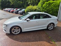 USED 2015 65 AUDI A3 2.0 TDI S line Saloon 4dr Diesel Manual Euro 6 (s/s) (Nav) (150 ps) SATELLITE NAVIGATION/DAB RADIO