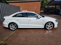 USED 2015 65 AUDI A3 2.0 TDI S line Saloon 4dr Diesel Manual Euro 6 (s/s) (Nav) (150 ps) SATELLITE NAVIGATION/DAB RADIO