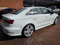 USED 2015 65 AUDI A3 2.0 TDI S line Saloon 4dr Diesel Manual Euro 6 (s/s) (Nav) (150 ps) SATELLITE NAVIGATION/DAB RADIO