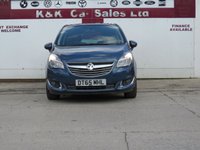 USED 2016 65 VAUXHALL MERIVA 1.4i SE MPV 5dr Petrol Manual Euro 6 (100 ps) 