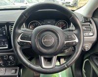 USED 2020 20 JEEP COMPASS 1.4T MultiAirII Limited SUV 5dr Petrol Manual Euro 6 (s/s) (140 ps) - APPLE CAR PLAY - SAT NAV - HEATED LEATHER & STEERING - REVERSE CAMERA - P/SENSORS - CRUISE - 2 OWNERS