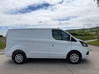 USED 2021 21 FORD TRANSIT CUSTOM 2.0 280 EcoBlue Limited Panel Van 5dr Diesel Manual L1 H1 Euro 6 (s/s) (130 ps) LOW MILEAGE ~ ONE OWNER