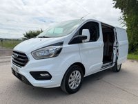 USED 2021 21 FORD TRANSIT CUSTOM 2.0 280 EcoBlue Limited Panel Van 5dr Diesel Manual L1 H1 Euro 6 (s/s) (130 ps) LOW MILEAGE ~ ONE OWNER