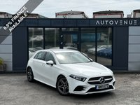 USED 2019 19 MERCEDES-BENZ A-CLASS 1.3 A180 AMG Line (Premium) Hatchback 5dr Petrol 7G-DCT Euro 6 (s/s) (136 ps) 1 OWNER + AMBIENT LIGHTING + BURMESTER + SAT NAV + CRUISE CONTROL