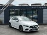 USED 2019 19 MERCEDES-BENZ A-CLASS 1.3 A180 AMG Line (Premium) Hatchback 5dr Petrol 7G-DCT Euro 6 (s/s) (136 ps) 1 OWNER + AMBIENT LIGHTING + BURMESTER + SAT NAV + CRUISE CONTROL