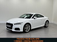 USED 2022 72 AUDI TT 2.0 TFSI 40 Sport Coupe 3dr Petrol S Tronic Euro 6 (s/s) (197 ps) 1 OWNER FROM NEW + DIGITAL DASHBOARD + FLAT-BOTTOM STEERING WHEEL