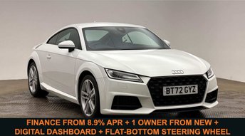 2022 AUDI TT 2.0 TFSI 40 Sport Coupe 3dr Petrol S Tronic Euro 6 (s/s) (197 ps) &pound;21140.00