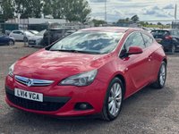 USED 2014 14 VAUXHALL ASTRA GTC 1.4T SRi Auto Euro 5 3dr 2 OWNERS/ 1 YEAR MOT