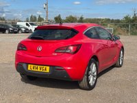 USED 2014 14 VAUXHALL ASTRA GTC 1.4T SRi Auto Euro 5 3dr 2 OWNERS/ 1 YEAR MOT