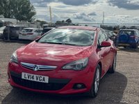 USED 2014 14 VAUXHALL ASTRA GTC 1.4T SRi Auto Euro 5 3dr 2 OWNERS/ 1 YEAR MOT