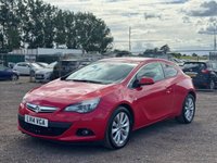 USED 2014 14 VAUXHALL ASTRA GTC 1.4T SRi Auto Euro 5 3dr 2 OWNERS/ 1 YEAR MOT