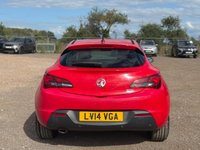 USED 2014 14 VAUXHALL ASTRA GTC 1.4T SRi Auto Euro 5 3dr 2 OWNERS/ 1 YEAR MOT