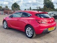 USED 2014 14 VAUXHALL ASTRA GTC 1.4T SRi Auto Euro 5 3dr 2 OWNERS/ 1 YEAR MOT
