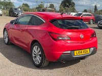 USED 2014 14 VAUXHALL ASTRA GTC 1.4T SRi Auto Euro 5 3dr 2 OWNERS/ 1 YEAR MOT