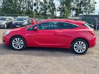 USED 2014 14 VAUXHALL ASTRA GTC 1.4T SRi Auto Euro 5 3dr 2 OWNERS/ 1 YEAR MOT