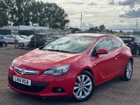 USED 2014 14 VAUXHALL ASTRA GTC 1.4T SRi Auto Euro 5 3dr 2 OWNERS/ 1 YEAR MOT