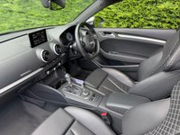 USED 2016 16 AUDI S3 2.0 TFSI Hatchback 3dr Petrol S Tronic quattro Euro 6 (s/s) (Nav) (300 ps) PAN ROOF, SUPER LEATHER