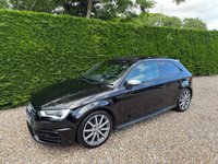 USED 2016 16 AUDI S3 2.0 TFSI Hatchback 3dr Petrol S Tronic quattro Euro 6 (s/s) (Nav) (300 ps) PAN ROOF, SUPER LEATHER