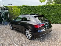 USED 2016 16 AUDI S3 2.0 TFSI Hatchback 3dr Petrol S Tronic quattro Euro 6 (s/s) (Nav) (300 ps) PAN ROOF, SUPER LEATHER