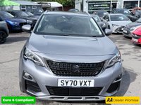 USED 2020 70 PEUGEOT 5008 Grey 1.2 PureTech Allure SUV, 51,000 miles, Euro 6, 7 Seats, Sat nav, Rear  Camera, CarPlay/Android Auto, 18in alloys, ULEZ compliant. This 2020 Peugeot 5008 PureTech Allure is a fantastic example of Peugeot&rsquo;s highly regarded 7 seat SUV, combining practicality, comfort, technology and impressive fuel efficiency in one stylish package. Powered by a responsive and economical 1.2 litre Euro 6 petrol engine, this versatile family vehicle delivers a smooth and enjoyable driving experience whilst keeping running costs low. Presented in excellent condition throughout, this Allure model offers a spacious and flexible interior with seat